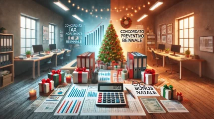 Bonus Natale esteso e nuovi termini per il concordato preventivo biennale